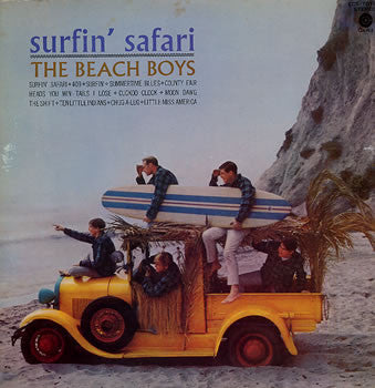 The Beach Boys - Surfin' Safari (LP, Album, RE)