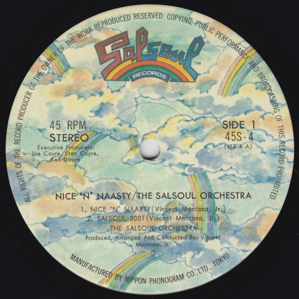 The Salsoul Orchestra - Nice 'N' Naasty (12"")