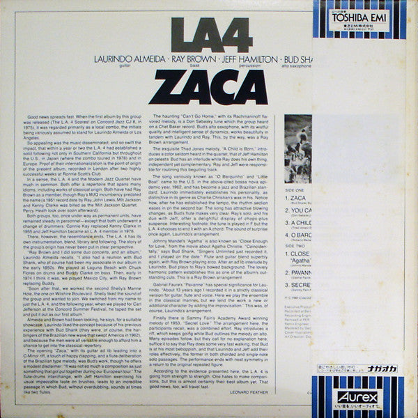 LA4 - Zaca (LP, Album)