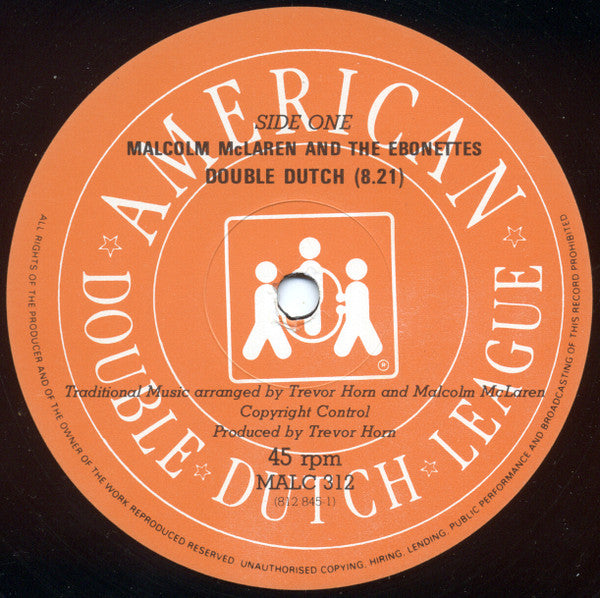 Malcolm McLaren - Double Dutch (12"")