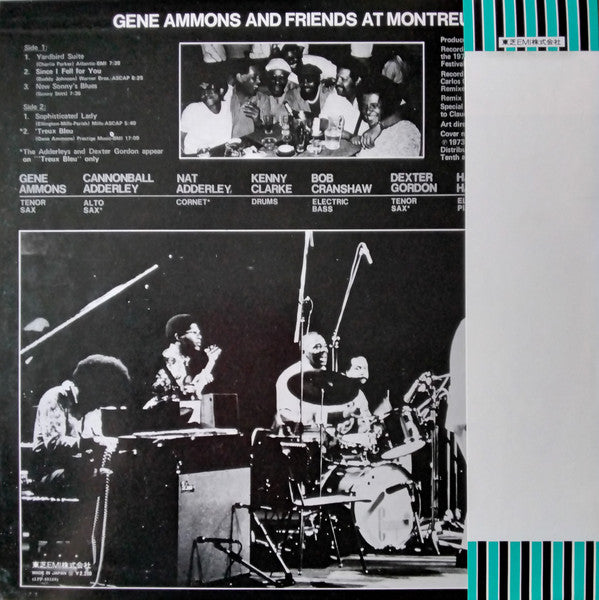 Gene Ammons - Gene Ammons And Friends At Montreux (LP, Album)