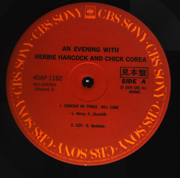 Herbie Hancock - An Evening With Herbie Hancock & Chick Corea In Co...