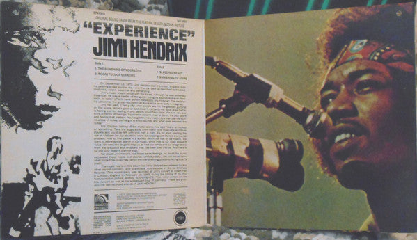 Jimi Hendrix - Original Sound Track 'Experience' (LP, Album, Gat)