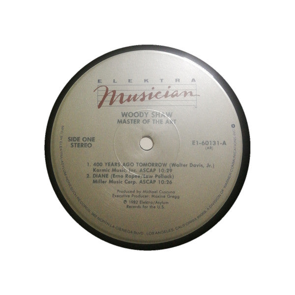 Woody Shaw - Master Of The Art (LP, Album)