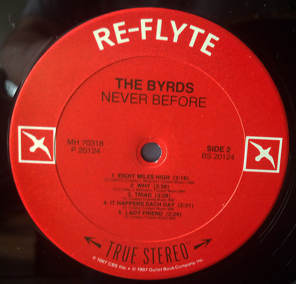 The Byrds - Never Before (LP, Comp, Mono, Car)