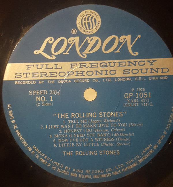 The Rolling Stones - The Rolling Stones (LP, Album, RE)
