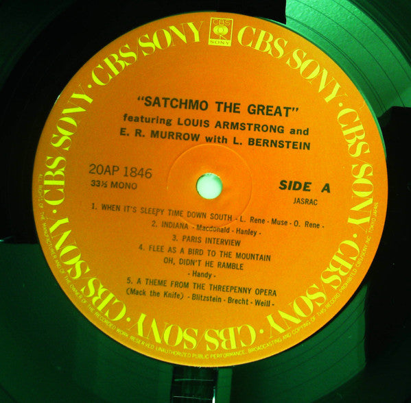 Louis Armstrong - Satchmo The Great(LP, Album, Mono, RE)