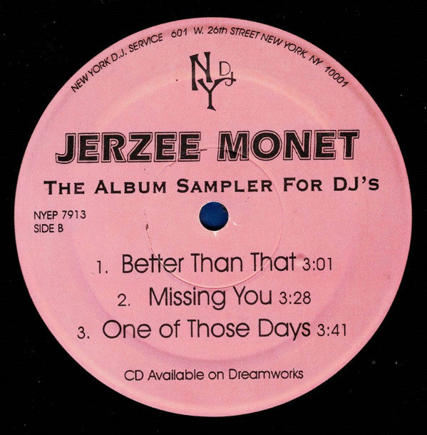 Jerzee Monet* - Love & War Album Sampler (12"", Smplr)