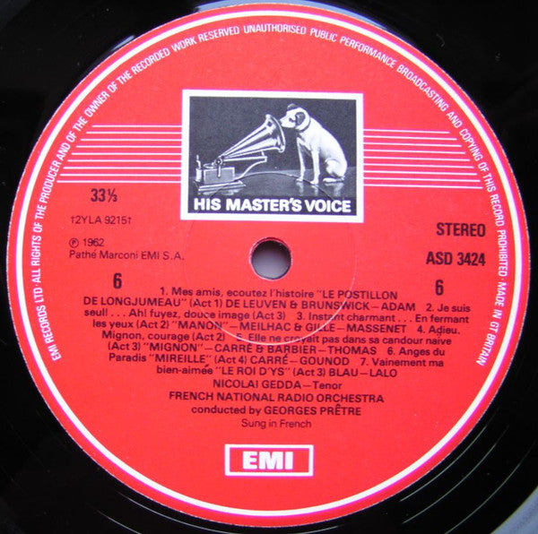 Jules Massenet - Werther(3xLP, Album, RE, RP + Box, wit)