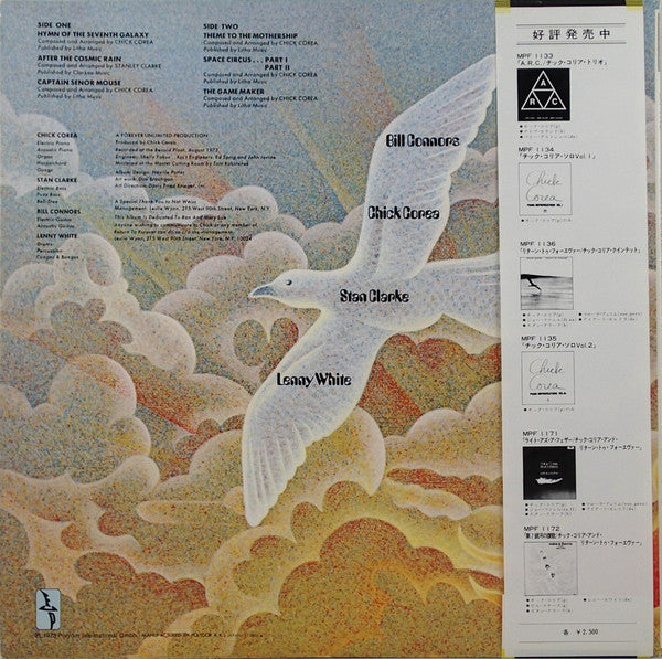 Return To Forever - Hymn Of The Seventh Galaxy(LP, Album, RE)