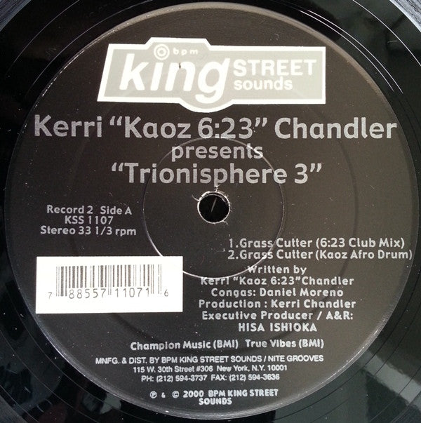 Kerri ""Kaoz 6:23"" Chandler* - Trionisphere 3 (2x12"")