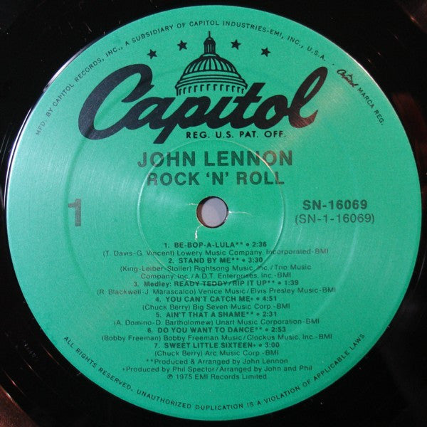 John Lennon - Rock 'N' Roll (LP, Album, RE, Gre)