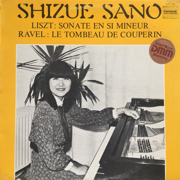 Shizue Sano, Franz Liszt, Maurice Ravel - Shizue Sano (LP)
