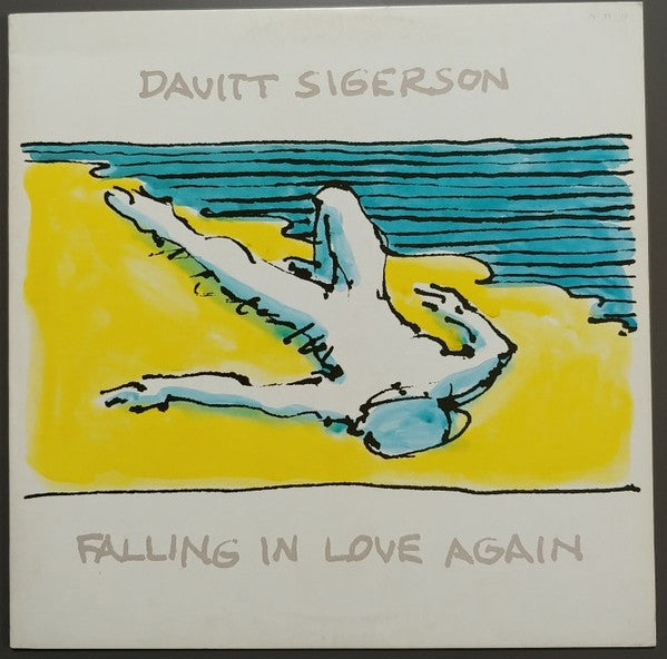 Davitt Sigerson - Falling In Love Again (LP, Album, Promo)