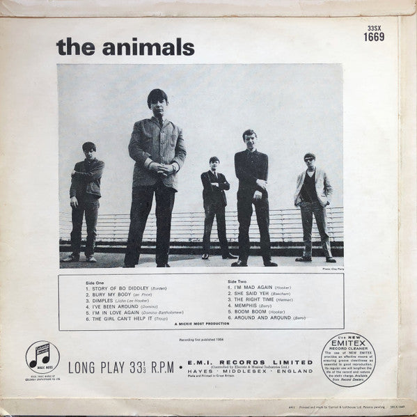 The Animals - The Animals (LP, Album, Mono)