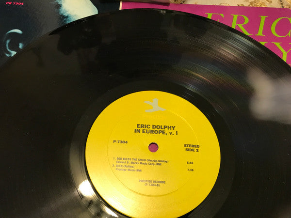 Eric Dolphy - In Europe, Vol. 1 (LP, Album, RP)