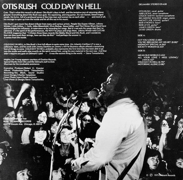 Otis Rush - Cold Day In Hell (LP, Album)