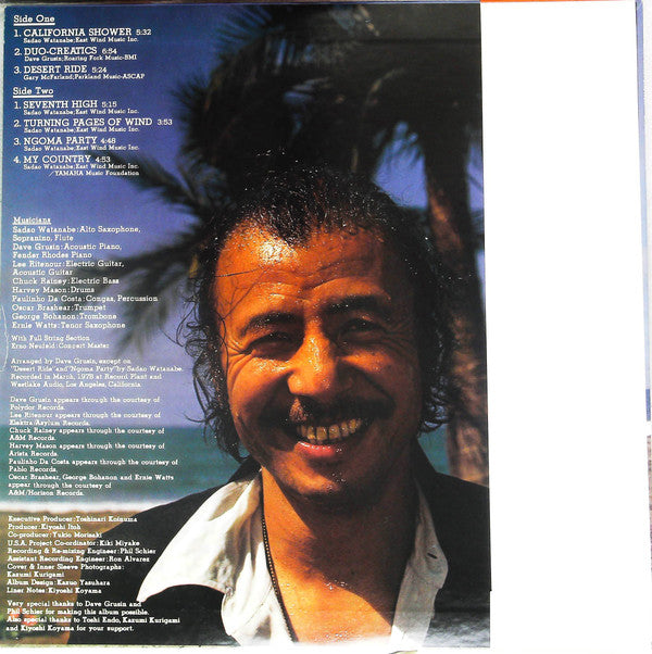 Sadao Watanabe - California Shower (LP, Album)