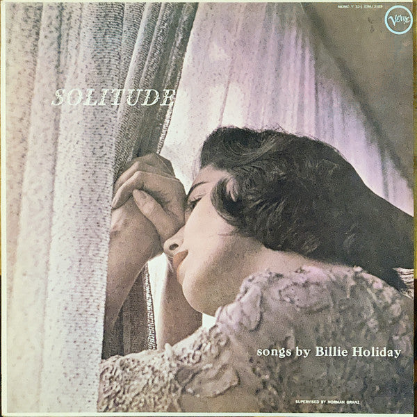 Billie Holiday - Solitude (LP, Album, Mono, RE)