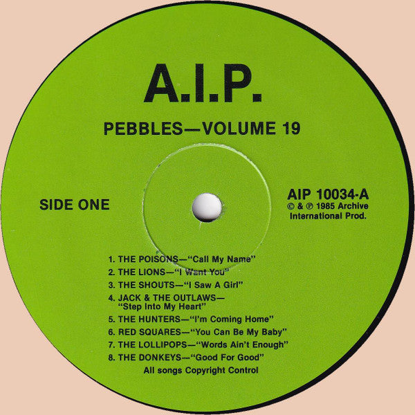 Various - Pebbles Vol.19 - The Continent Lashes Back! Pt. 3 Denmark...