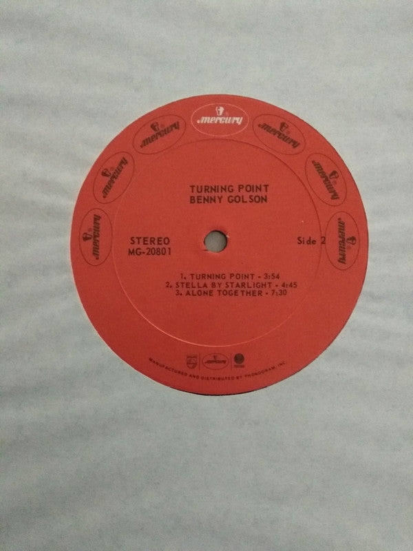Benny Golson - Turning Point (LP, Album, RE, ora)
