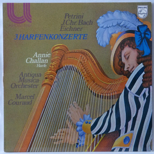 Francesco Petrini - 3 Harfenkonzerte(LP)