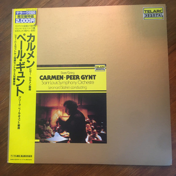 Leonard Slatkin - Carmen - Peer Gynt(LP, Album, Gat)