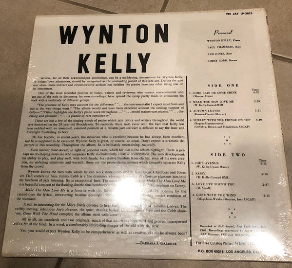 Wynton Kelly - Wynton Kelly! (LP, RE)