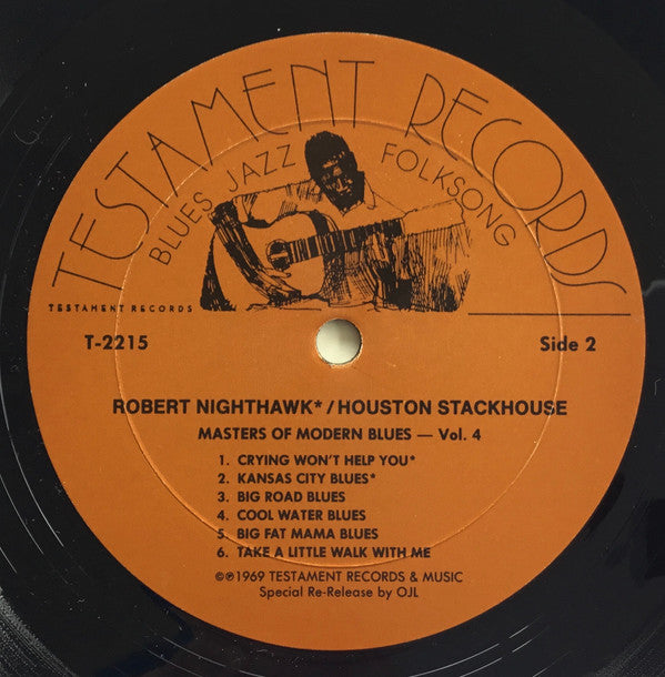 Robert Nighthawk - Masters Of Modern Blues Volume 4(LP, Comp, Mono,...