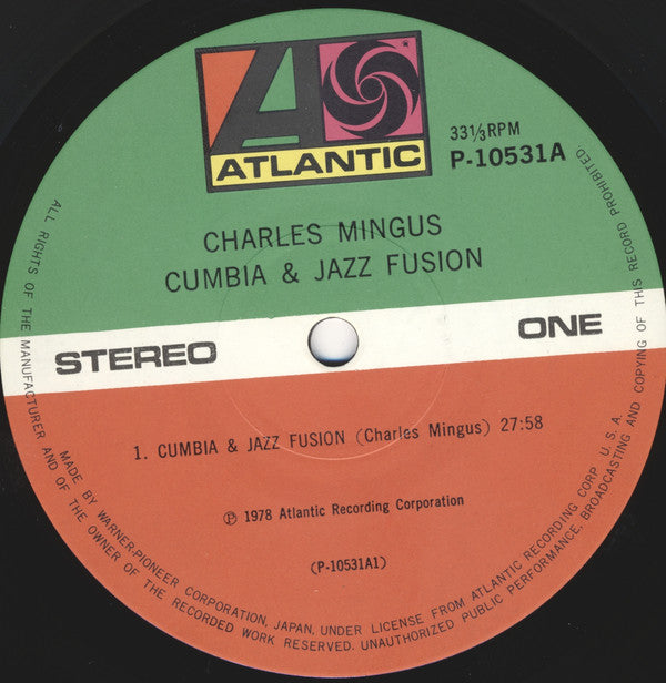 Charles Mingus - Cumbia & Jazz Fusion (LP, Album)