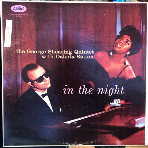 The George Shearing Quintet - In The Night(LP, Album, Mono, RE, RP,...
