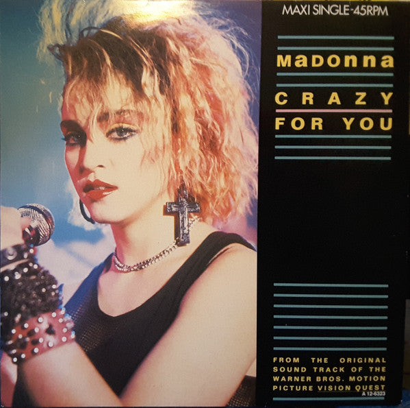 Madonna - Crazy For You (12"", Maxi, Whi)