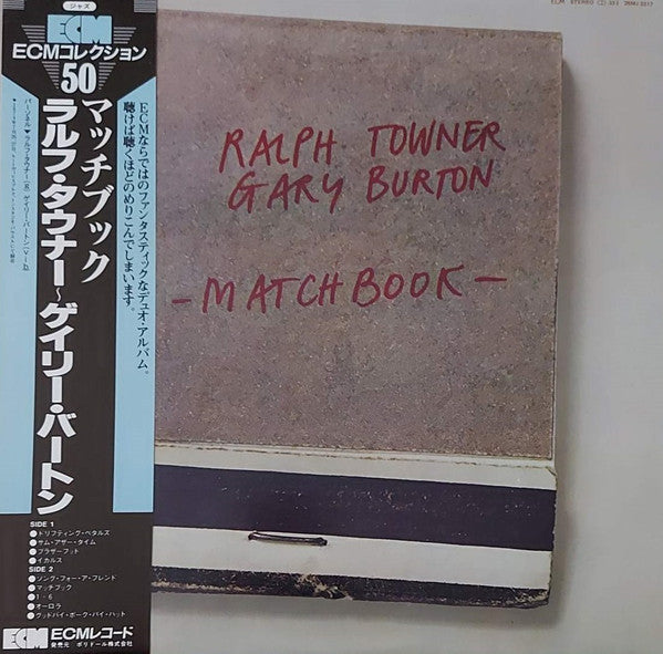 Ralph Towner - Match Book (LP, Album, Ltd, RE)