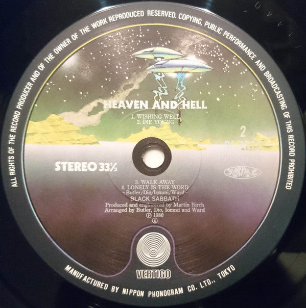 Black Sabbath - Heaven And Hell (LP, Album)