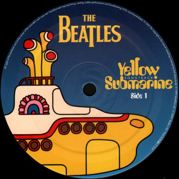 The Beatles - Yellow Submarine Songtrack (LP, Comp, RE)