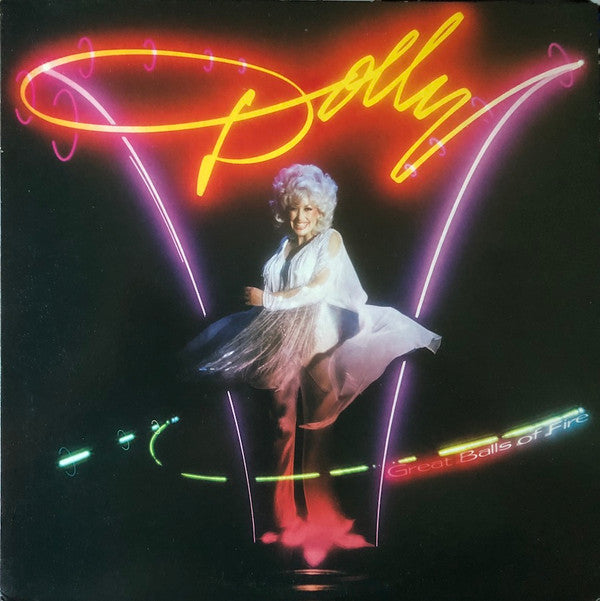 Dolly Parton - Great Balls Of Fire (LP, Album, Promo)
