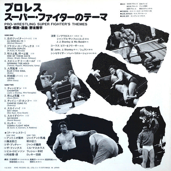 Various - Pro-Wrestling Super Fighter's Themes (LP, Comp, Promo)