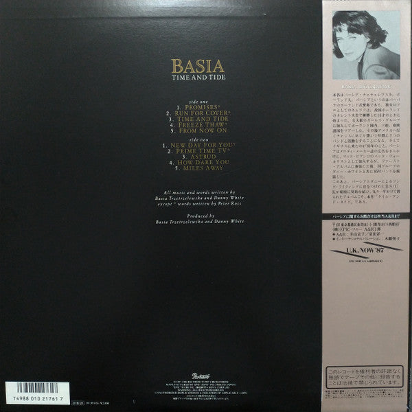 Basia - Time And Tide (LP, Album)