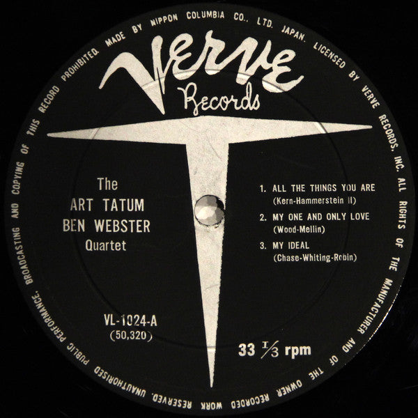 The Art Tatum - Ben Webster Quartet - The Art Tatum - Ben Webster Q...