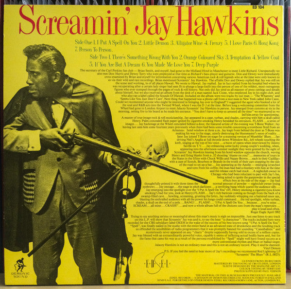 Screamin' Jay Hawkins - Frenzy (LP, Comp, Mono)