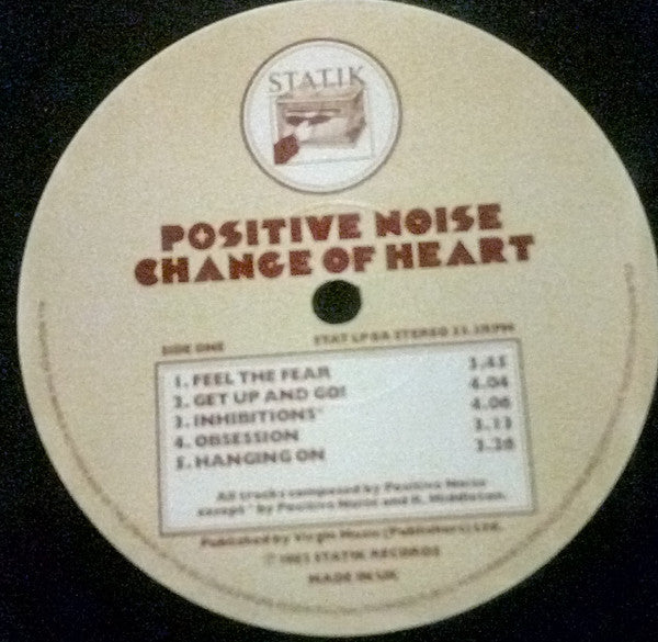 Positive Noise - Change Of Heart (LP, Album)