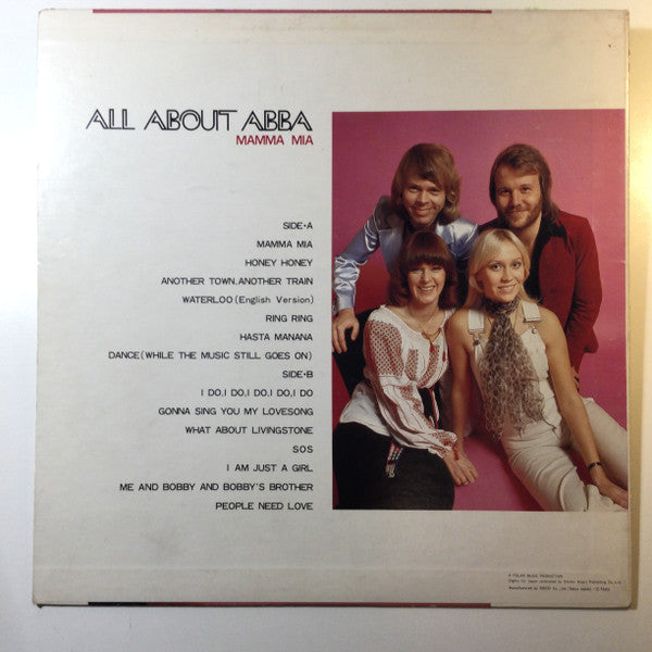 ABBA - All About ABBA (LP, Comp) - MION