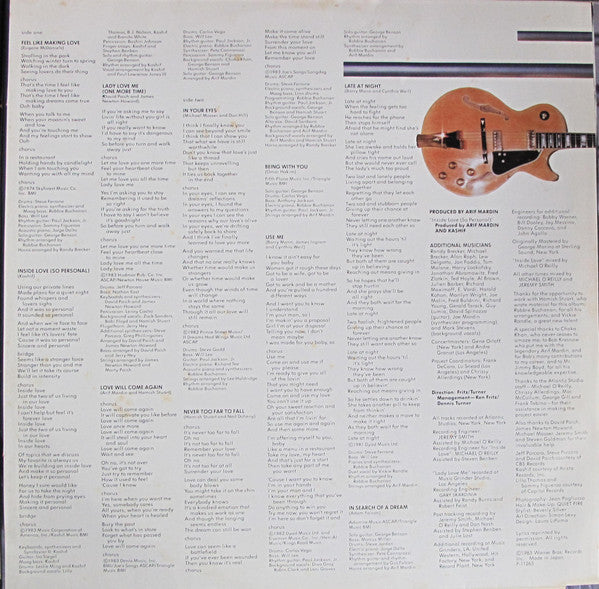 George Benson - In Your Eyes (LP, Album, Promo)