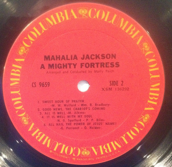 Mahalia Jackson - A Mighty Fortress (LP, Album)