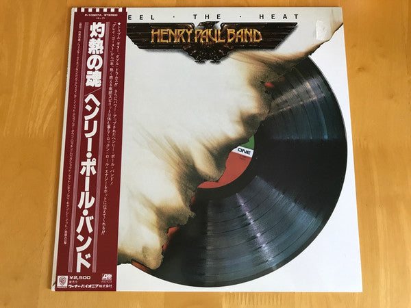 Henry Paul Band - Feel The Heat (LP, Album, Promo)