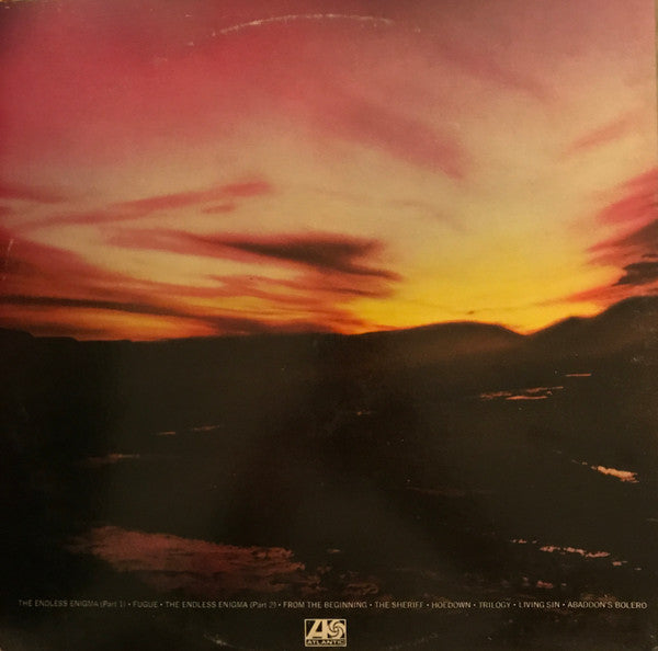 Emerson, Lake & Palmer - Trilogy (LP, Album, RE, Mon)