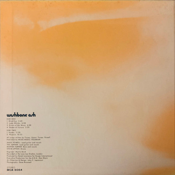 Wishbone Ash - Wishbone Ash (LP, Album, RE, Gat)