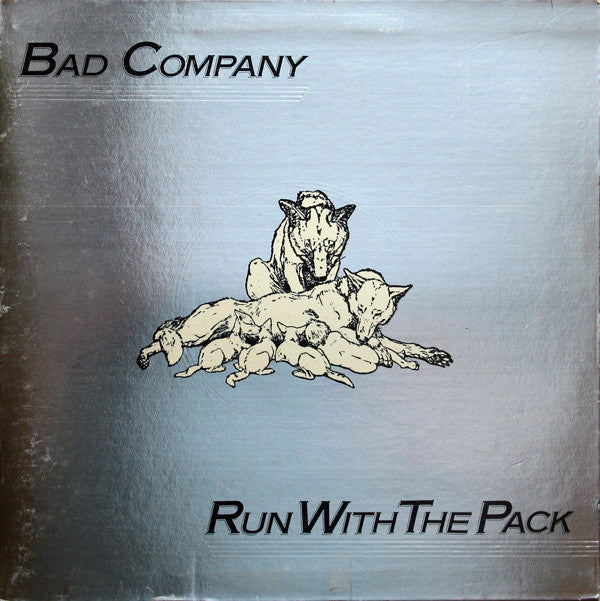 Bad Company (3) - Run With The Pack (LP, Album, RE, SP-)