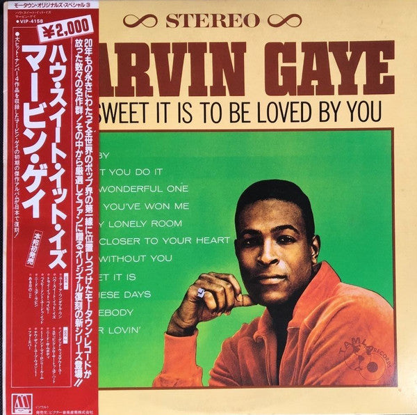 Marvin Gaye - How Sweet It Is To Be Loved By You (LP, Album, RE)