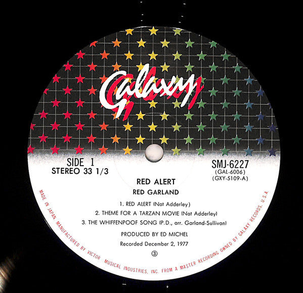 Red Garland - Red Alert (LP, Album)